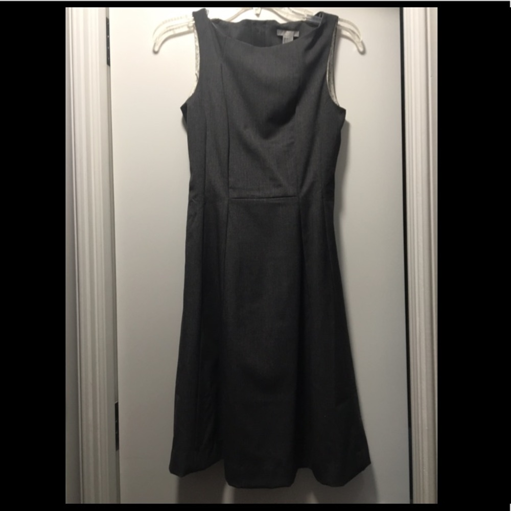 Grey business casual dress